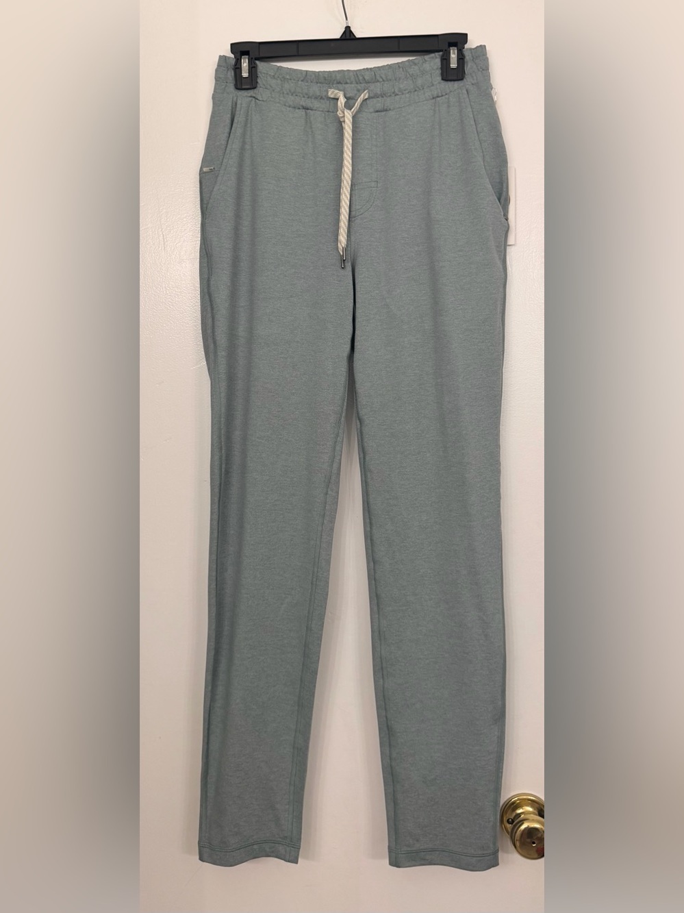 NWT Vuori Ponto Performance Pants Misty Blue Heather Blue Size Small